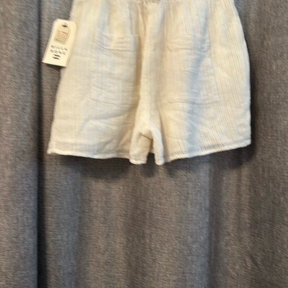 Billabong Cream Textured Fabric